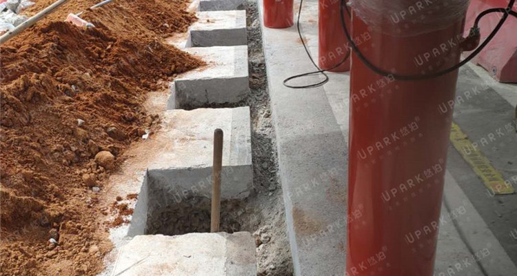 bollard installation