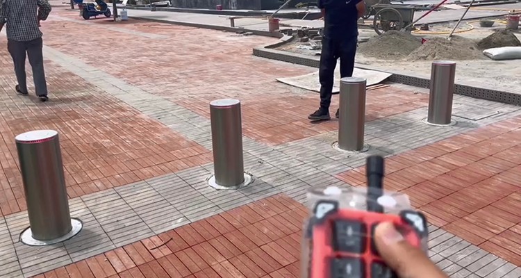 bollard installation