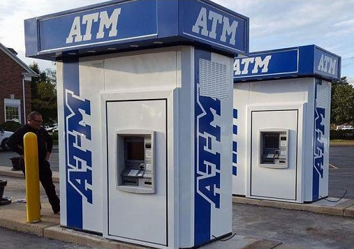 bollards protect ATM