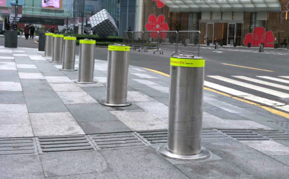 movable bollards
