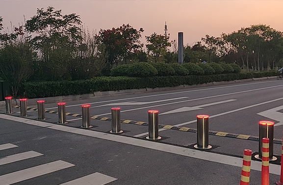 remote control rising bollards