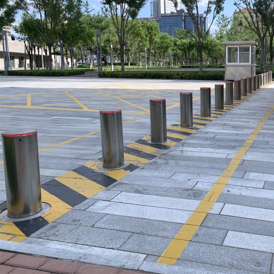 Automatic bollards