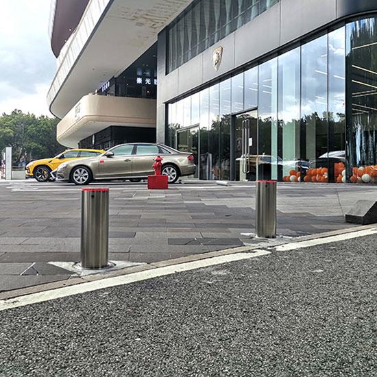 Automatic bollards