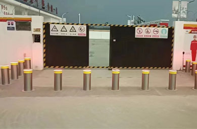 Security bollards functions