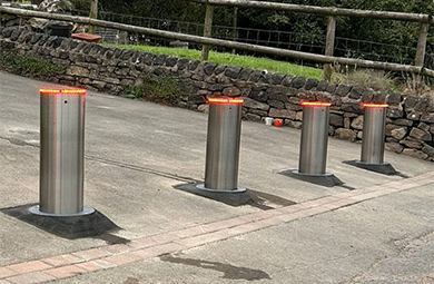 UPARK Automatic Bollards: Guardians of Modern Urban Management