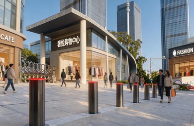 How Automatic Bollards Improve Safety at Parking Entrances and Underground Car Parks