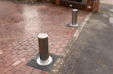 Check-up your bollards regularly can extend their service life.